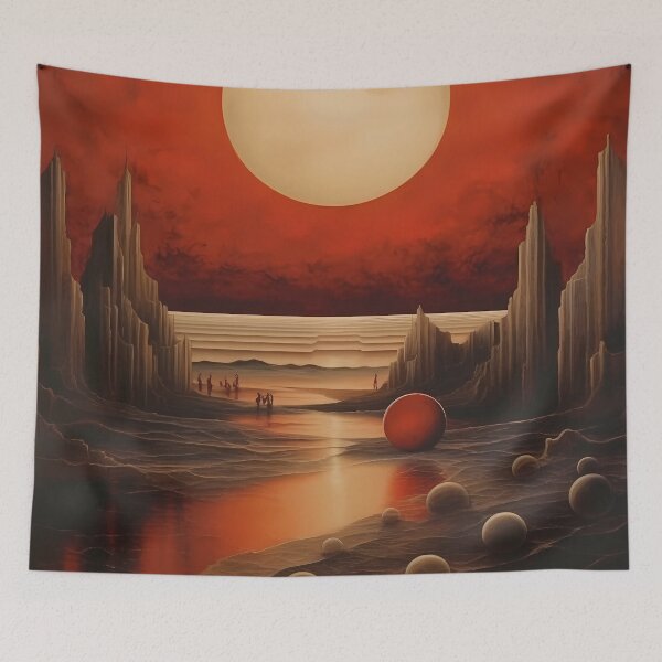 Item preview, A Majestic Lunar Eclipse designed and sold by EVA4designs.
