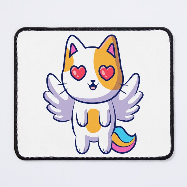 Item preview, Angel Cat Flying designed and sold by CityAnime.