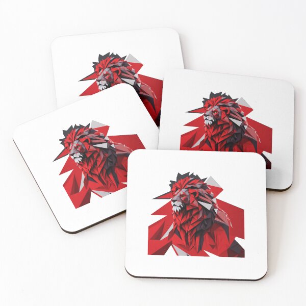 Item preview, In the Shadows of the Crimson King lion designed and sold by hudaG.