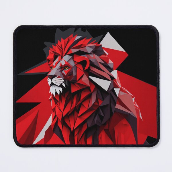Item preview, In the Shadows of the Crimson King lion designed and sold by hudaG.