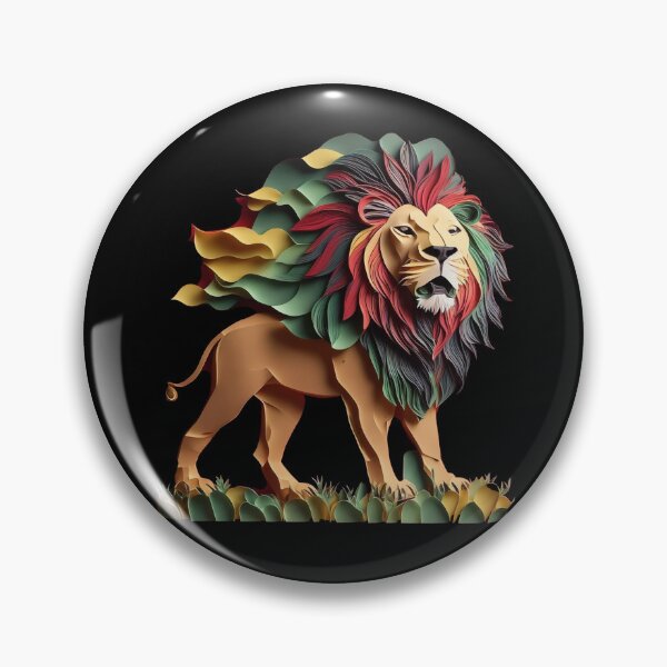 Item preview, Reggae Lion Roaring designed and sold by reggaeartgifts.