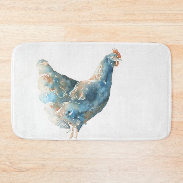 Item preview, Colorful rooster watercolor painting kids room decor animal trendy wall art handmade home decor painting designed and sold by rfoxphoto.