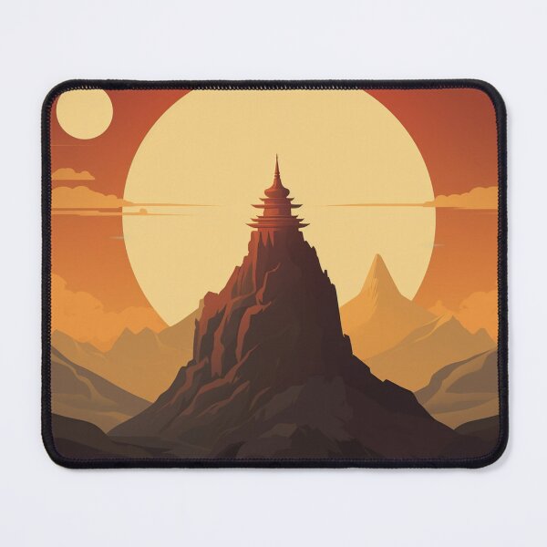 Item preview, Air temple at night designed and sold by schamsyy.