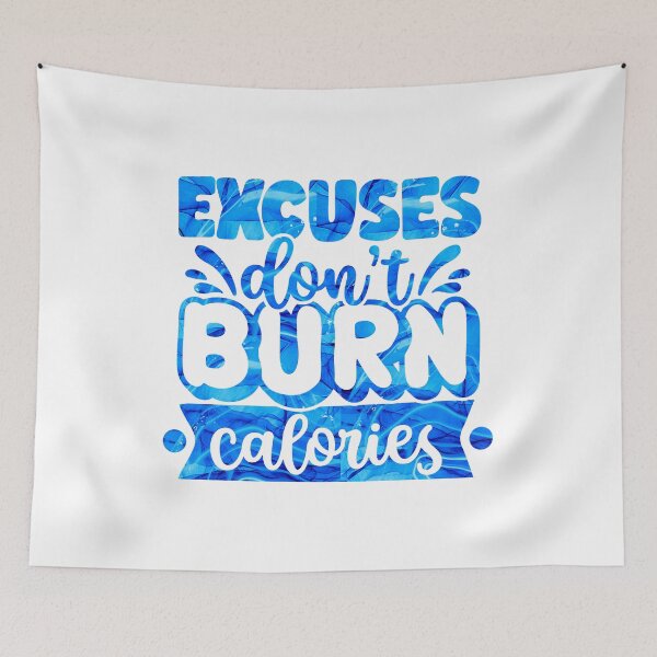 Item preview, Excuse do not ever burn calories  designed and sold by Souushop.