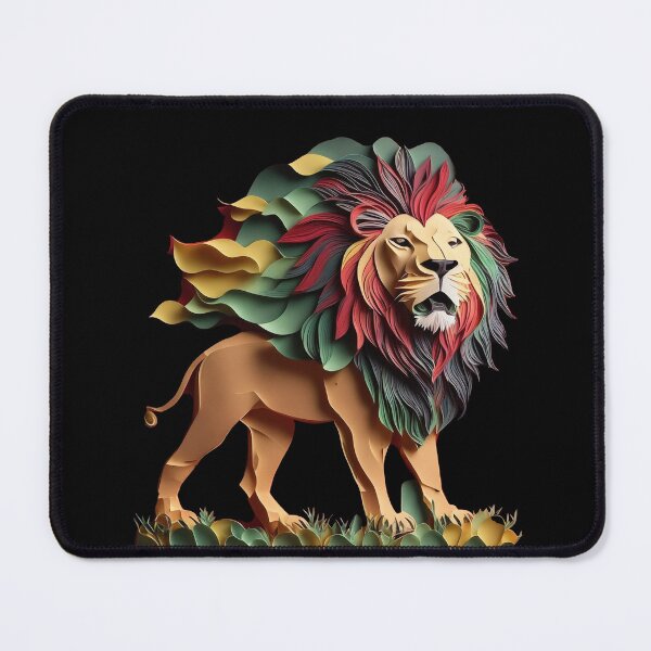 Item preview, Reggae Lion Roaring designed and sold by reggaeartgifts.