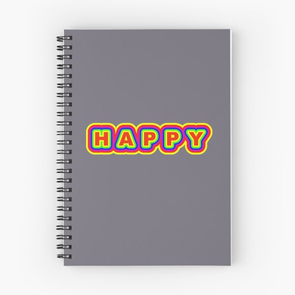 Item preview, Happy - one word text designed and sold by LiliyaHarpe.