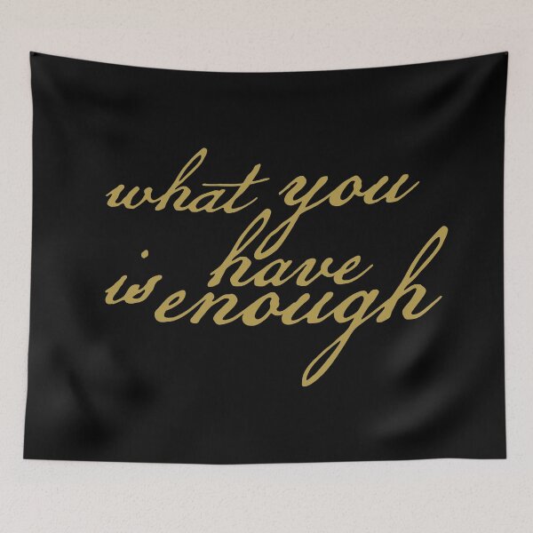 Item preview, Aramahoshi What you Have is Enough designed and sold by ellenhenry.