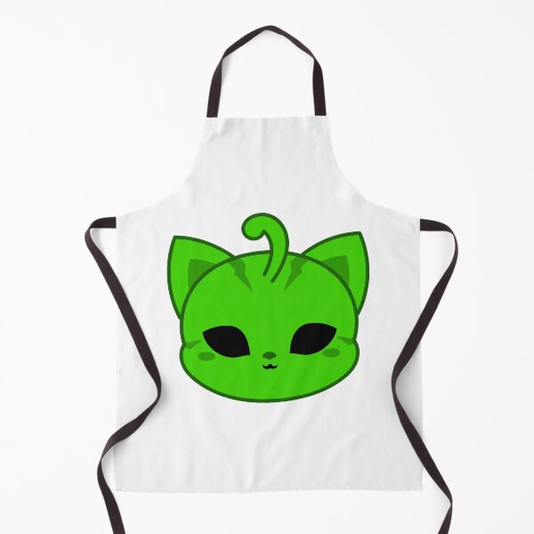 Item preview, Green Alien Cat designed and sold by CityAnime.