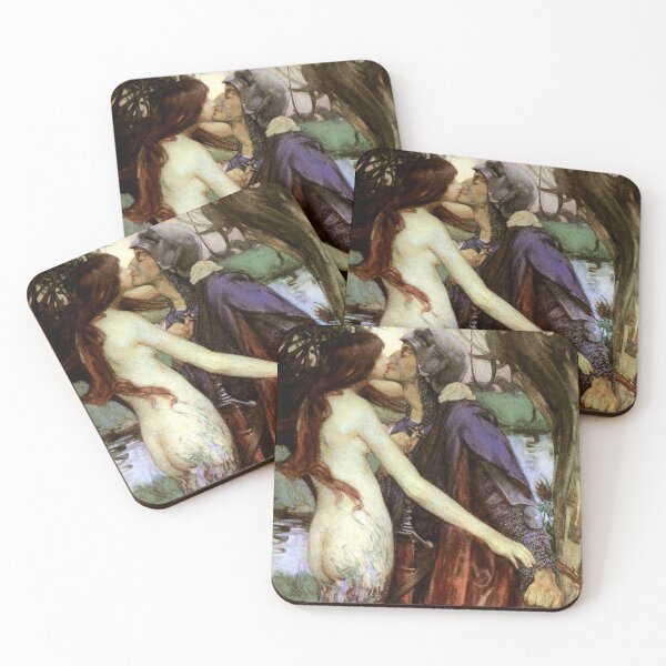 Item preview, The Kiss of the Enchantress - Isobel Lilian Gloag designed and sold by forgottenbeauty.