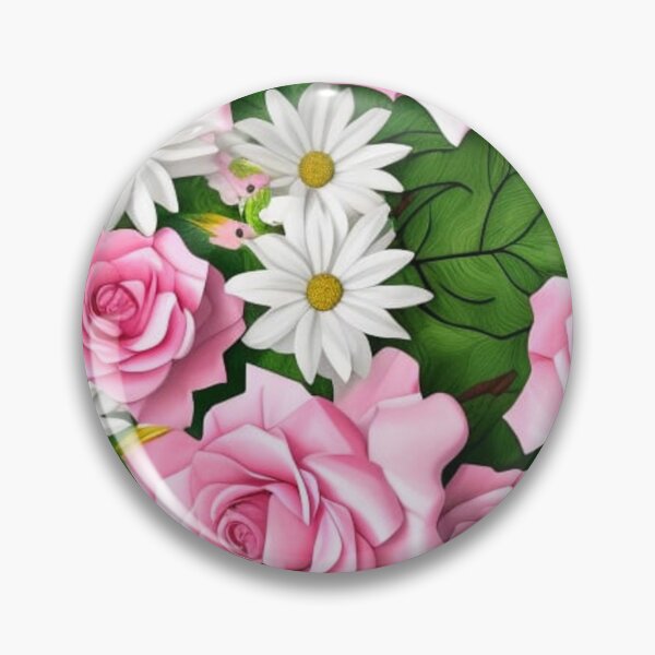 Artikelvorschau, Rosa Blumenmuster entworfen und verkauft von digitallyyour.