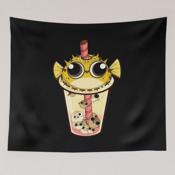 Item preview, Blowba Tea (Black) designed and sold by octopuscafe.