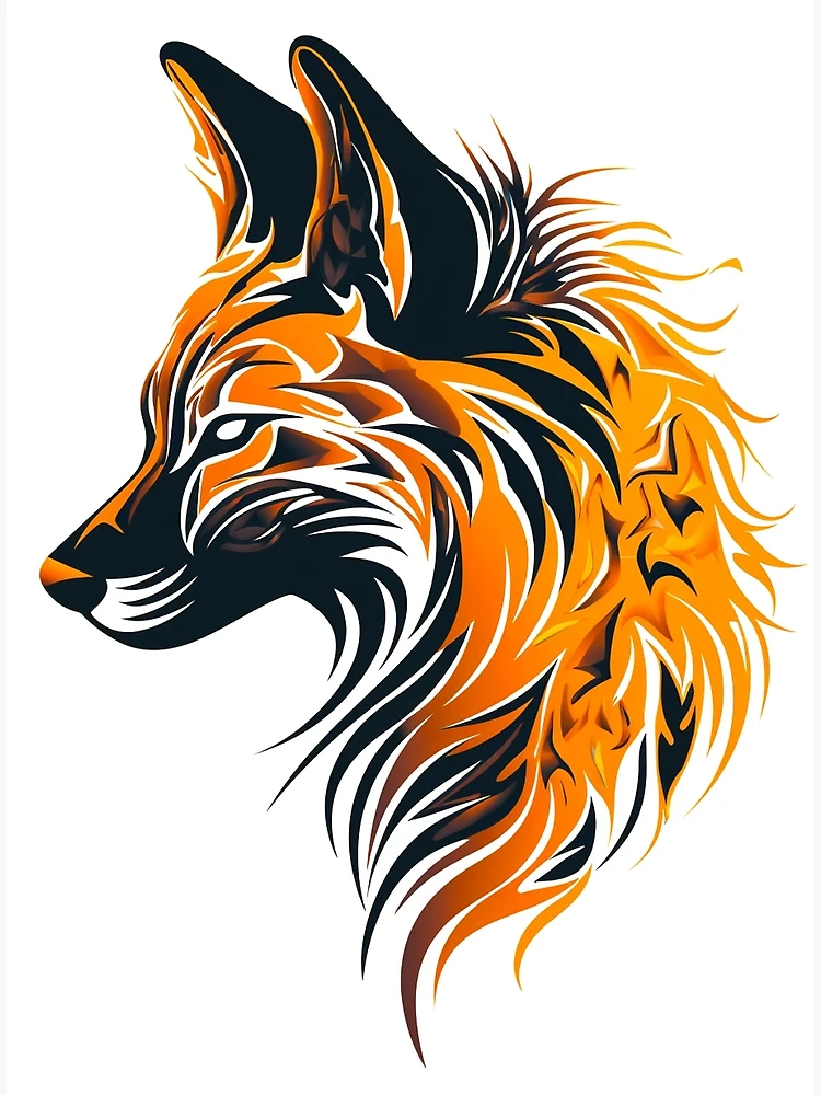 Tribal Fox Animals Paint By Numbers 