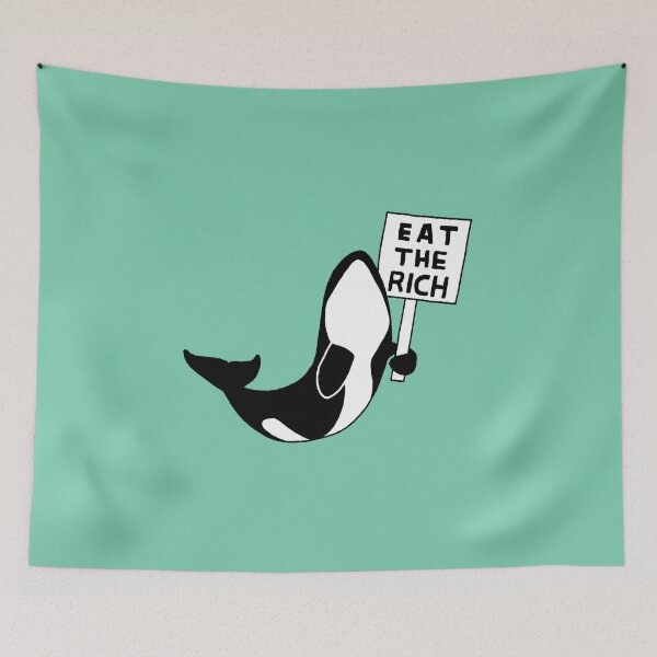 Item preview, Orca Uprising - Eat The Rich designed and sold by Martina Scott.