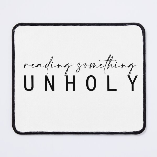 Item preview, Reading Something Unholy Book Lover Sticker Bookish Vinyl Laptop Decal Booktok Gift Journal Stickers Reading Present Smut Library Spicy Reader Read designed and sold by SouQ-Art.