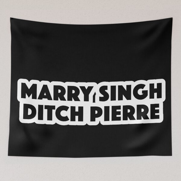 Item preview, Fuck Trudeau, Marry Singh, Ditch Pierre (Fuck Marry Kill Add-On) designed and sold by badmemes.