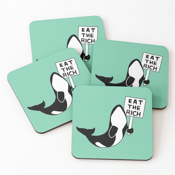 Item preview, Orca Uprising - Eat The Rich designed and sold by Martina Scott.