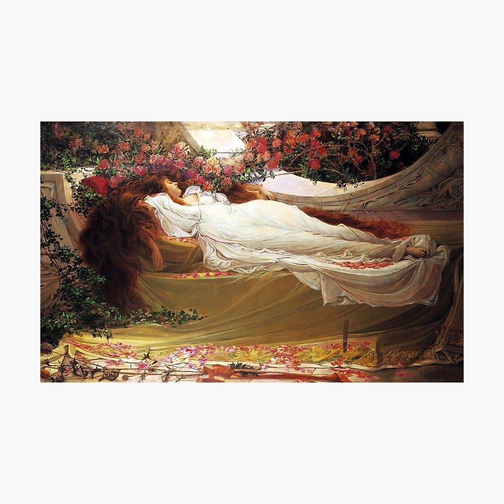 Sleeping Beauty - Thomas Spence Poster