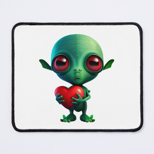 Item preview, Alein with heart designed and sold by Creativeboysz.