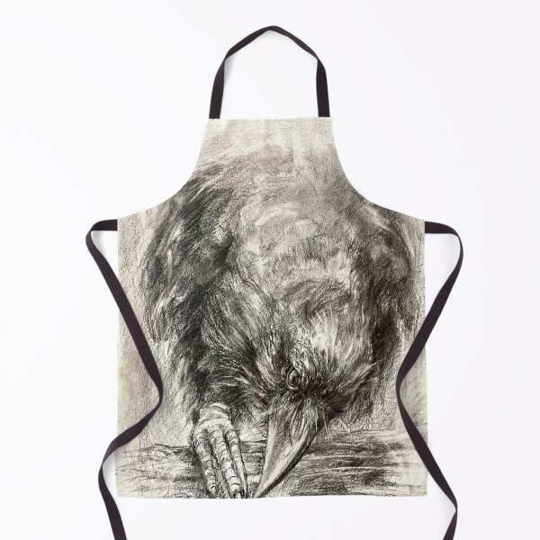 Item preview, Hermoso cuervo blanco y negro. designed and sold by Elena Reutova.