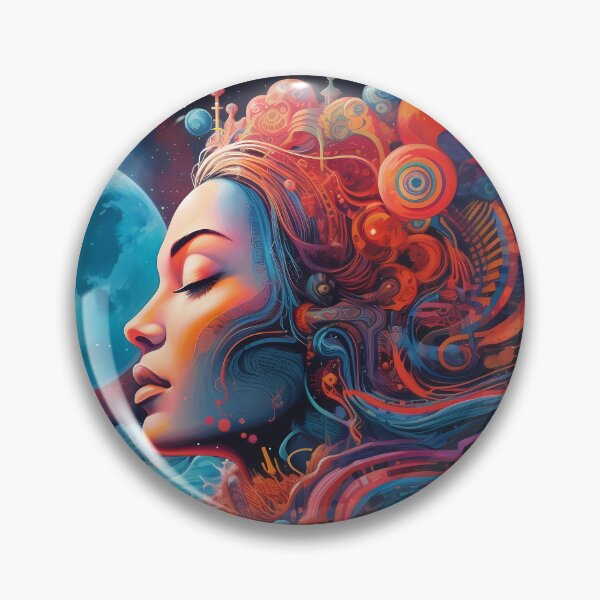 Artikelvorschau, Psychedelic Tapestry, Bedroom Wall Decor, Wall Hanging Trippy Tapestry, Trippy Room Decor, Aesthetic Wall Decor, Psychedelic Tapestry entworfen und verkauft von TileTango.