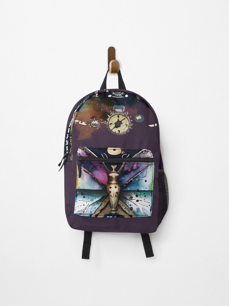 Thumbnail 1 of 3, Backpack, Butterfly effect designed and sold by Jasardpu.