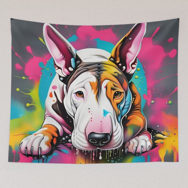 Item preview, English Bull Terrier Splash Art designed and sold by Ameiva-Apparel.