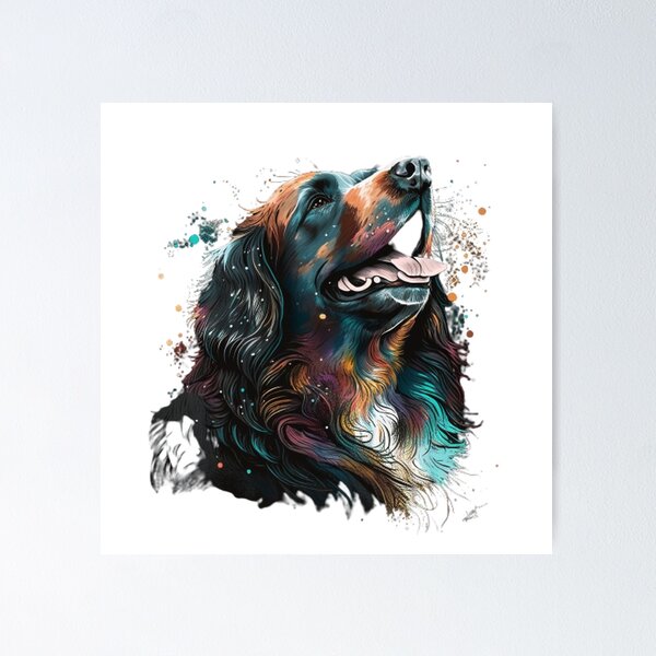 Item preview, "Pawsitively Pawesome: Unleashing Woof-tastic Art on Redbubble!" designed and sold by DesignHeaven24.