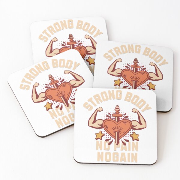 Item preview, Strong Body No pain nogain designed and sold by DsSquere.
