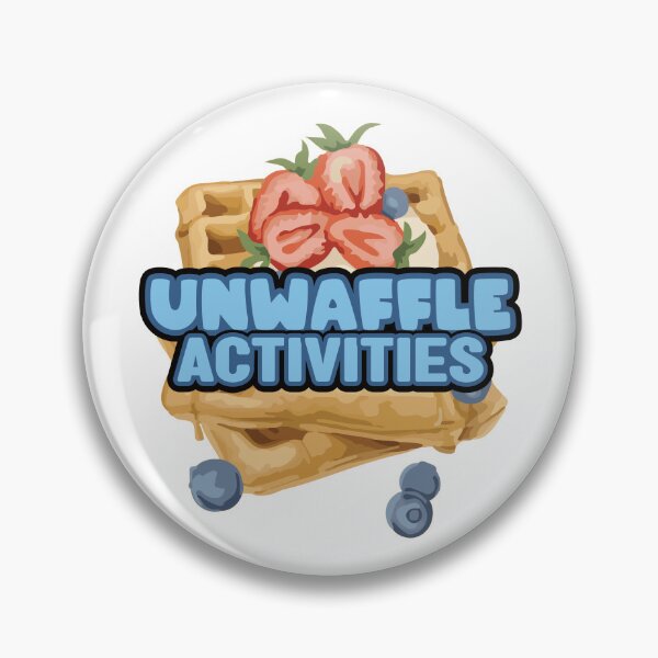 Item preview, Unwaffle Activities - Waffle Food Art designed and sold by ZigerBlitz.