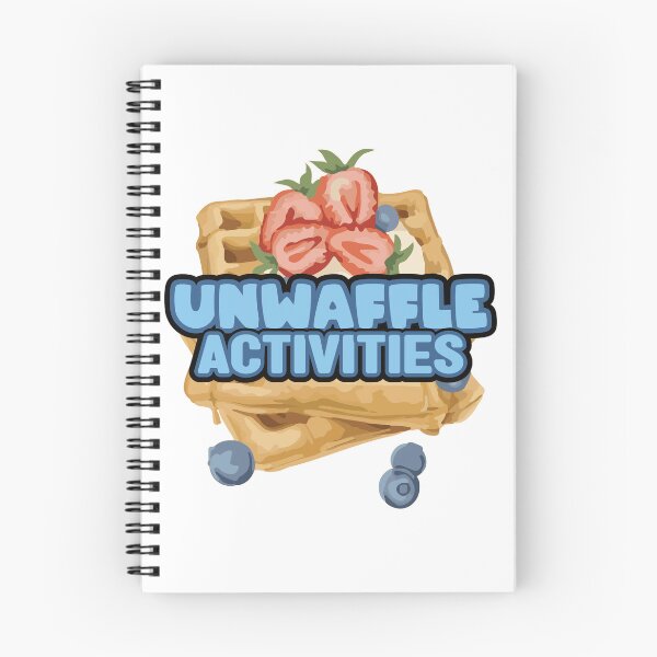 Item preview, Unwaffle Activities - Waffle Food Art designed and sold by ZigerBlitz.