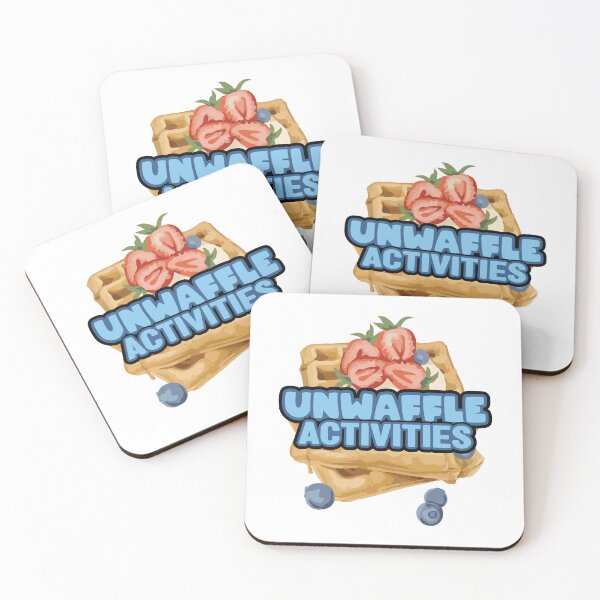 Item preview, Unwaffle Activities - Waffle Food Art designed and sold by ZigerBlitz.