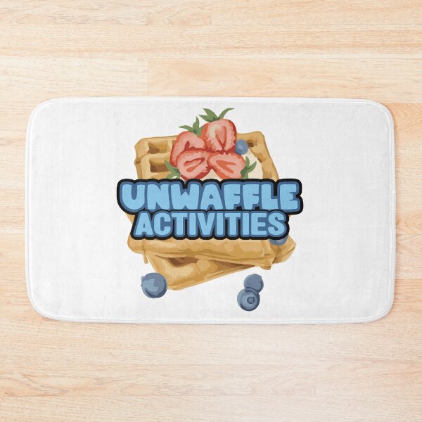 Item preview, Unwaffle Activities - Waffle Food Art designed and sold by ZigerBlitz.