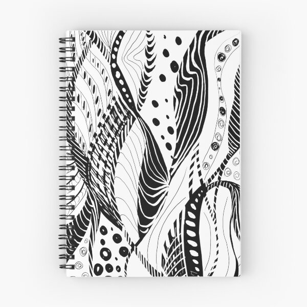 Item preview, Black and white doodle  designed and sold by Noreen Motamed.