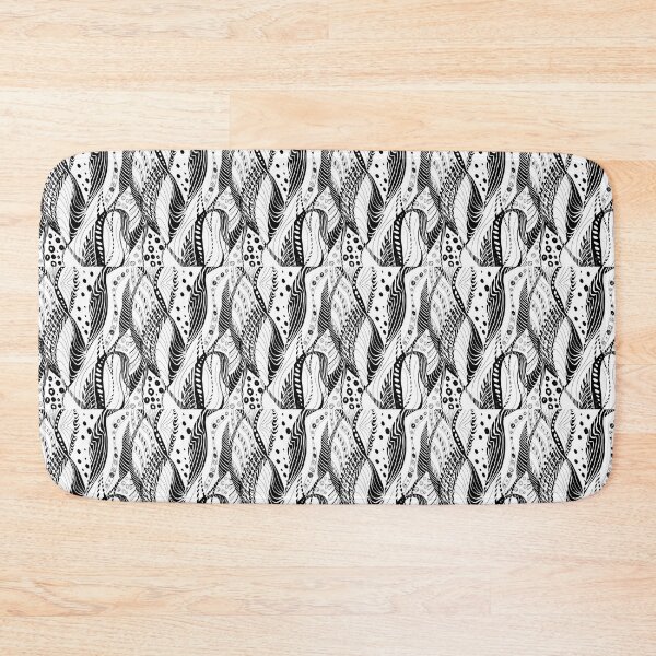 Item preview, Black and white doodle  designed and sold by Noreen Motamed.