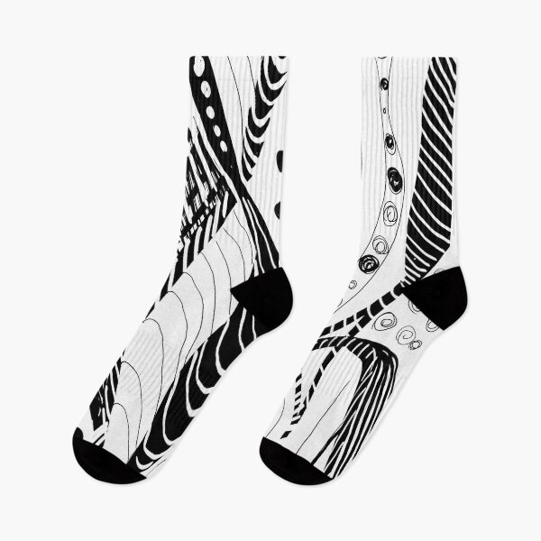 Item preview, Black and white doodle  designed and sold by Noreen Motamed.