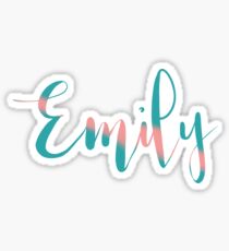 Emily Name Stickers | Redbubble