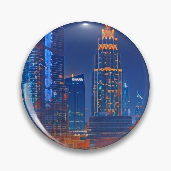 Item preview, Dubai Night Time Skyscraper designed and sold by MYSLc.