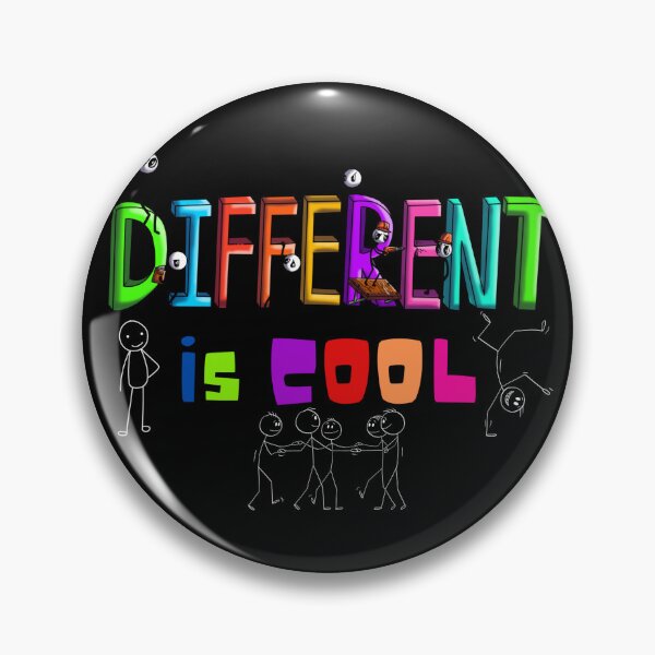 Item preview, Different is Cool designed and sold by Clayden.