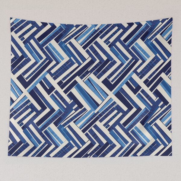 Item preview, Geometric Shibori Pattern designed and sold by Jabuticabaeyes.
