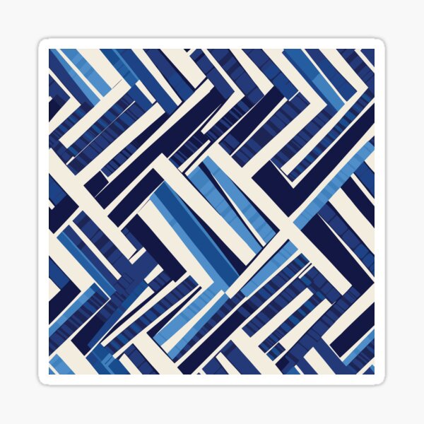 Item preview, Geometric Shibori Pattern designed and sold by Jabuticabaeyes.