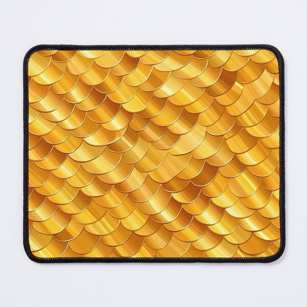 Item preview, Radiant Golden Fish Scale Design designed and sold by imaginariumlab.