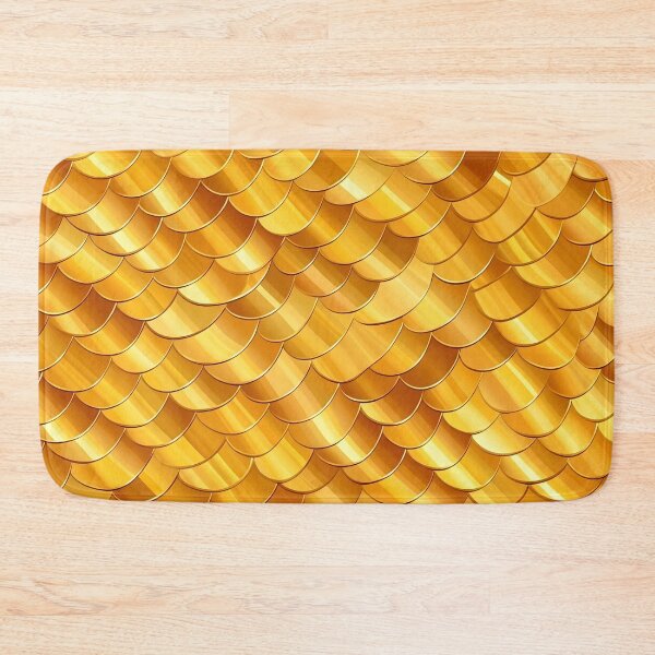 Item preview, Radiant Golden Fish Scale Design designed and sold by imaginariumlab.