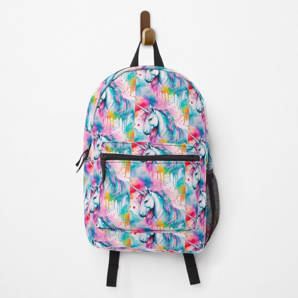 Item preview, Rainbow Watercolor Unicorn in Vibrant and Pastel Colors designed and sold by WitchyWare.