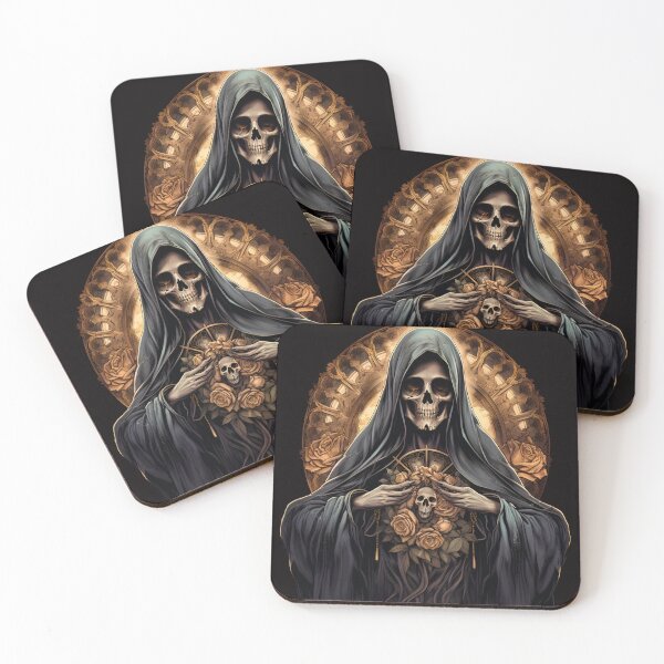 Item preview, La Santa Muerte: Sacred Enigma of Duality and Protection designed and sold by DarkScienses.