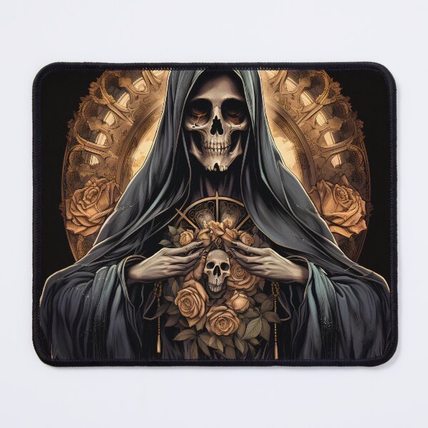 Item preview, La Santa Muerte: Sacred Enigma of Duality and Protection designed and sold by DarkScienses.