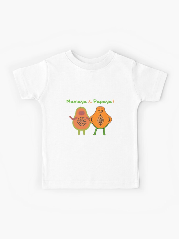 Papaya Lover Vegan Summer Fruit T-Shirt