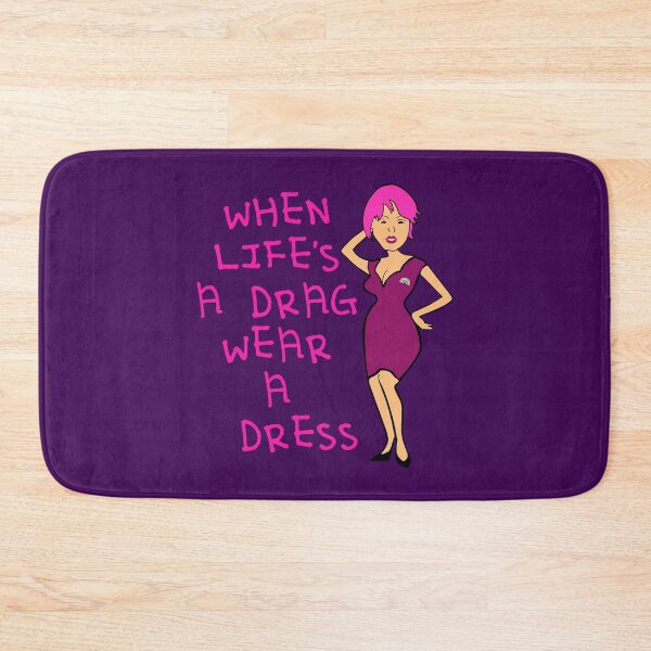 Item preview, When Lifes A Drag Wear A Dress Fun IDD Quote designed and sold by taiche.