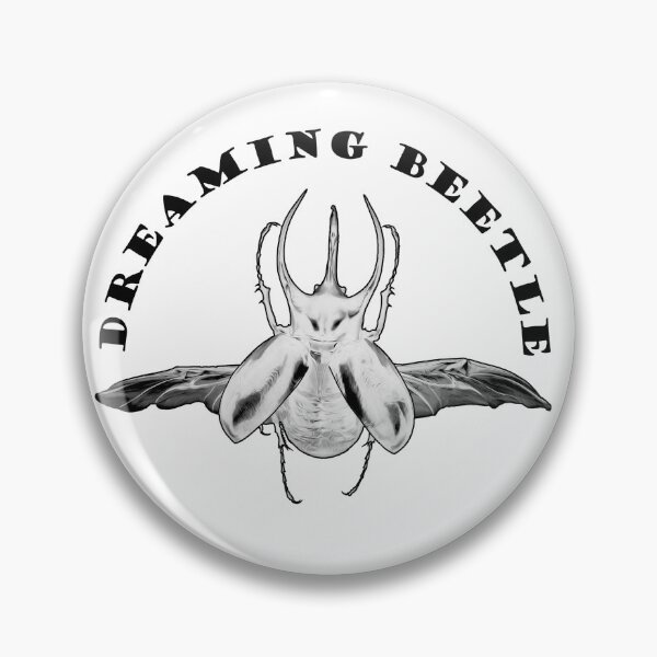Item preview, Atlas Beetle in Dreaming Beetle Logo designed and sold by DreamingBeetle.