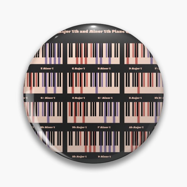 Item preview, A Circle of Fifth Major 7th and Minor 7th Piano Chord Progression V3 designed and sold by vincentdavigo.