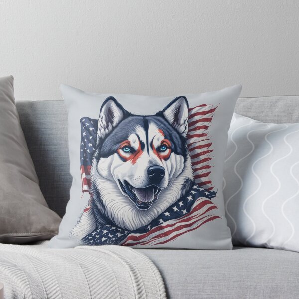 Item preview, Star-Spangled Husky designed and sold by Moxytrend.